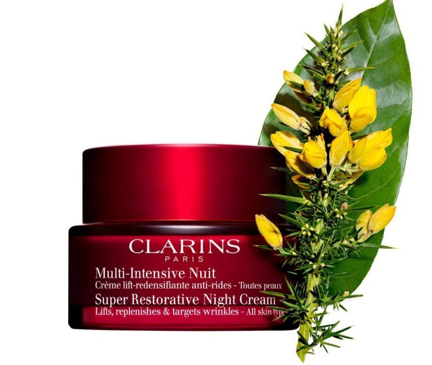 Clarins Super Restorative Night Cream Нощен възстановяващ крем против бръчки с лифтинг ефект за всеки тип кожа