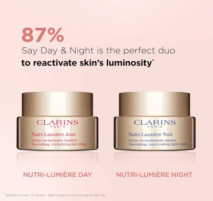 Clarins Nutri Lumiere Day Cream Подмладяващ дневен крем за зряла кожа без опаковка
