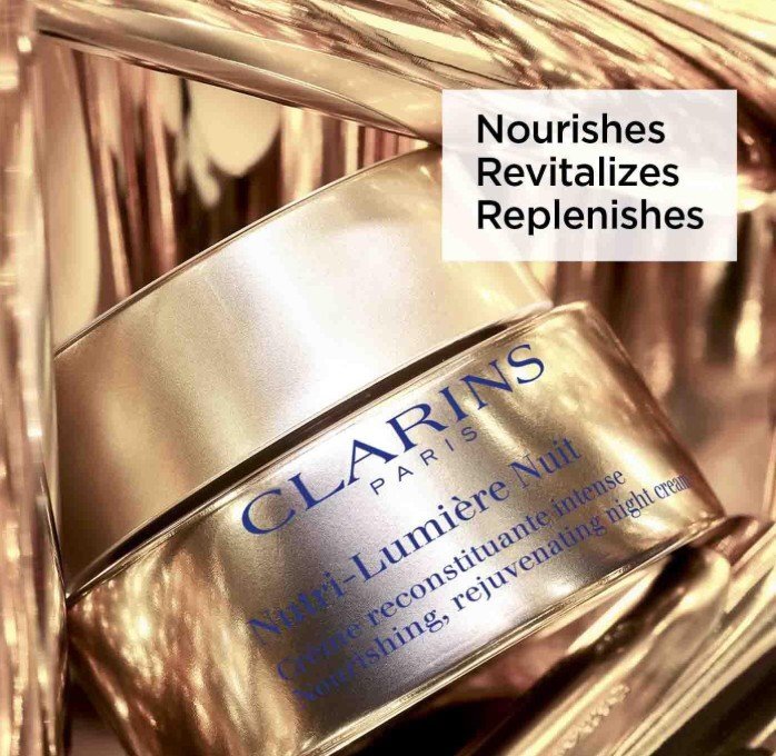 Clarins Nutri Lumiere Nuit Нощен възстановяващ подмладяващ крем против бръчки за зряла кожа