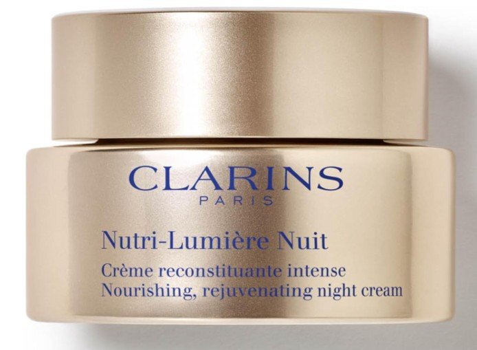 Clarins Nutri Lumiere Nuit Нощен възстановяващ подмладяващ крем против бръчки за зряла кожа