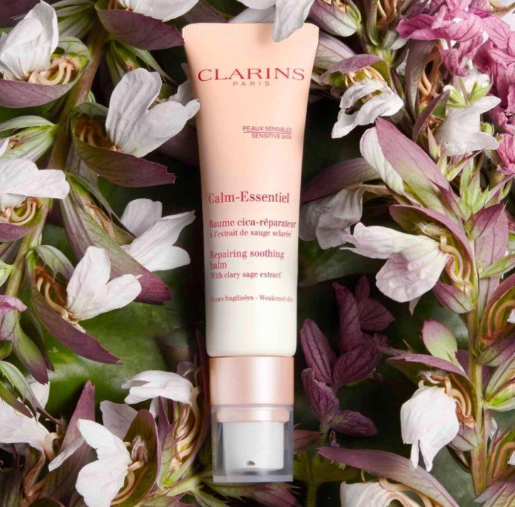 Clarins Calm-Essentiel Repairing Soothing Balm Успокояващ и подхранващ балсам за суха и раздразнена кожа за лице и тяло