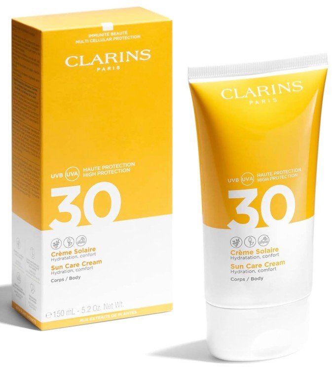 Clarins Sun Care Cream SPF 30 Слънцезащитен крем за тяло без опаковка
