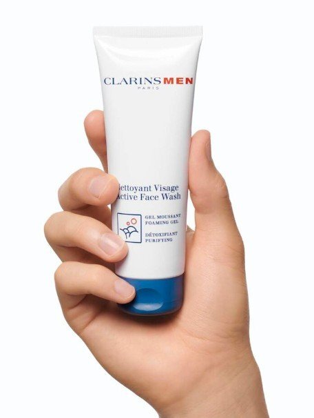 Clarins Men Active Face Wash Почистваща гел-пяна за лице без опаковка