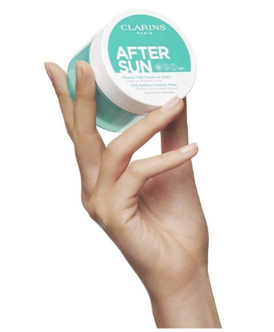 Clarins After Sun SOS Sunburn Soother Mask Маска за след слънце без опаковка