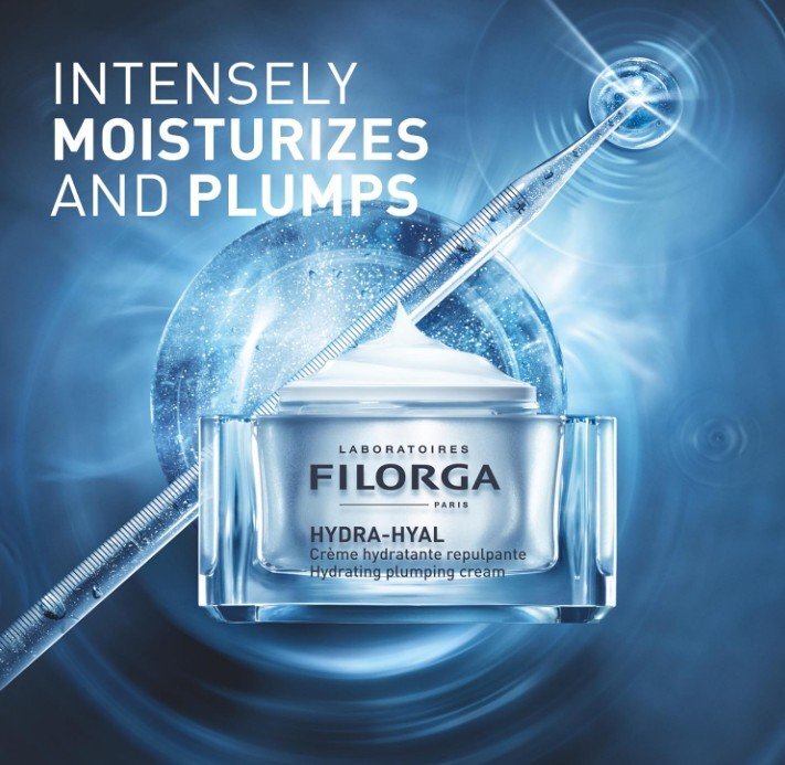 Filorga Hydra Hyal Hydrating Plumping Cream Интензивен хидратиращ крем за лице с изглаждащ ефект