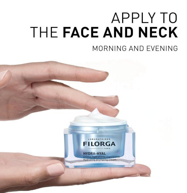 Filorga Hydra Hyal Hydrating Plumping Cream Интензивен хидратиращ крем за лице с изглаждащ ефект