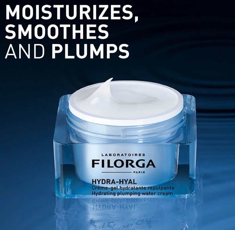 Filorga Hydra Hyal Hydrating Plumping Gel Cream Интензивен хидратиращ крем гелза лице с изглаждащ ефект