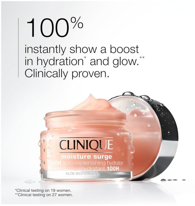 Clinique Moisture Surge 100H Auto Replenishing Hydration Дневен крем за лице