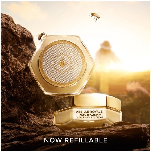 Guerlain Abeille Royale Honey Treatment Rich Day Creme Подхранващ крем за лице
