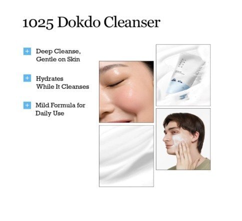 Round Lab 1025 Dokdo Cleanser Почистващ гел за лице