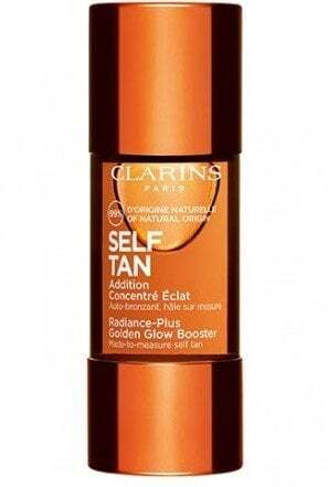 Clarins Radiance-Plus Self Tan Golden Glow Face Booster Aвтобронзант за лице