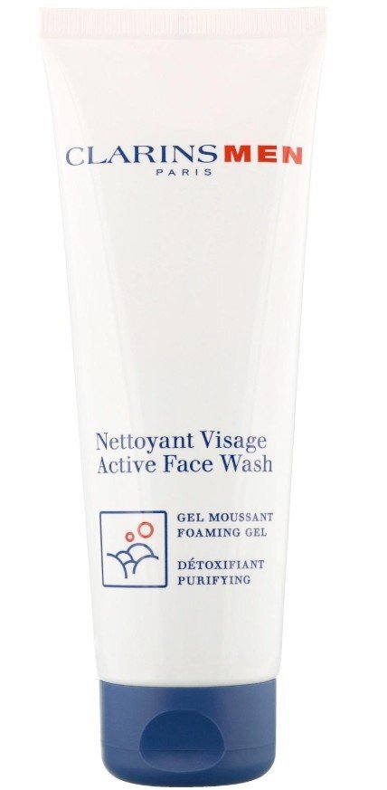 Clarins Men Active Face Wash Почистваща гел-пяна за лице