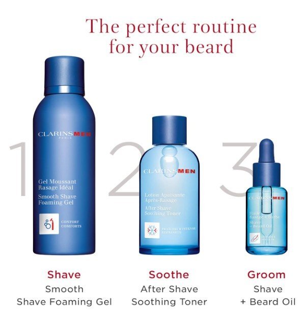 Clarins Men Smooth Shave Foaming Gel Гел за бръснене