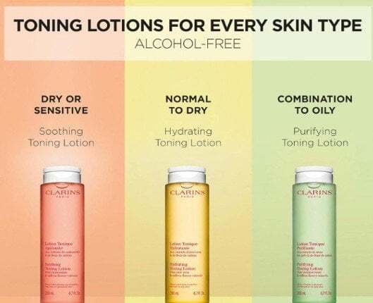 Clarins Purifying Toning Lotion Почистващ тоник за мазна кожа без опаковка