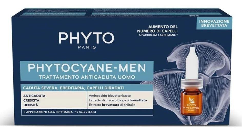 Phyto Phytocyane Anti Hair-Loss Treatment Терапия за мъже срещу косопад