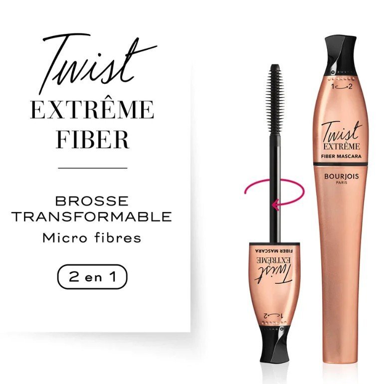 Bourjois Twist Up Extreme Fiber Mascara Спирала за очи