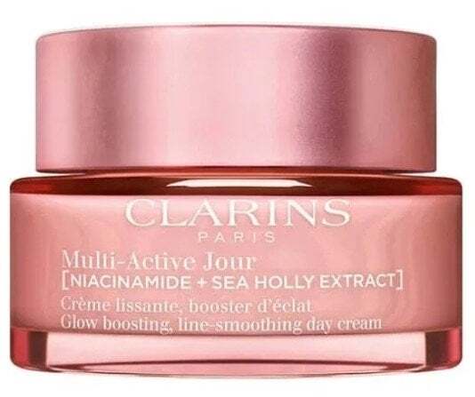 Clarins Multi Active day Cream All Skin types NEW Formula Озаряващ изглаждащ бръчките крем за лице за всички типове кожа