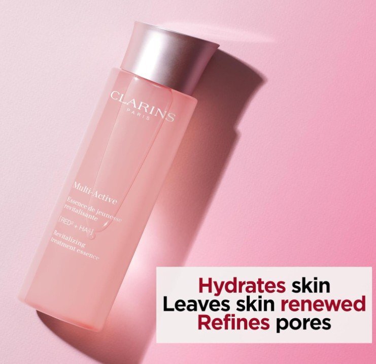 Clarins Multi-Active Revitalizing Treatment Essence Лосион за дълбоко подхранване и хидратиране