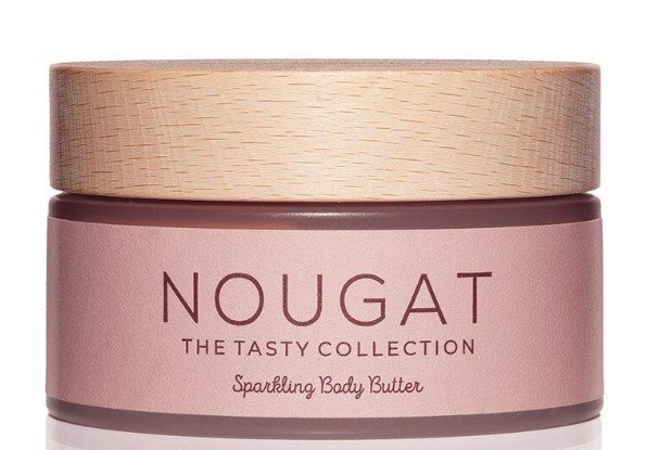 Cocosolis Nougat Sparkling Body Butter Подхранващ мус за тяло с бляскави частици