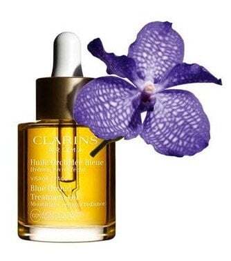 Clarins Blue Orchid Treatment Oil Овлажняващо антиоксидантно масло за лице