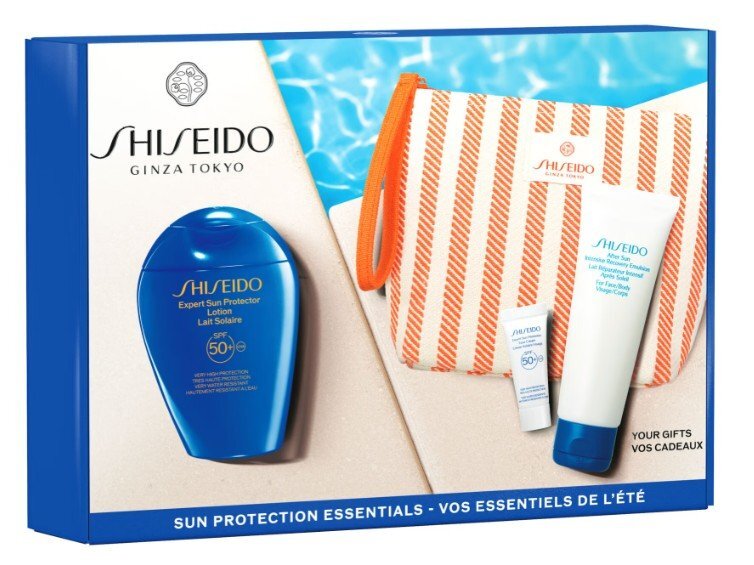 Shiseido Sun Protection SPF50+ Слънцезащитен козметичен комплект