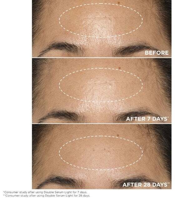 Clarins Double Serum Light Texture Двуфазен серум против стареене на кожата