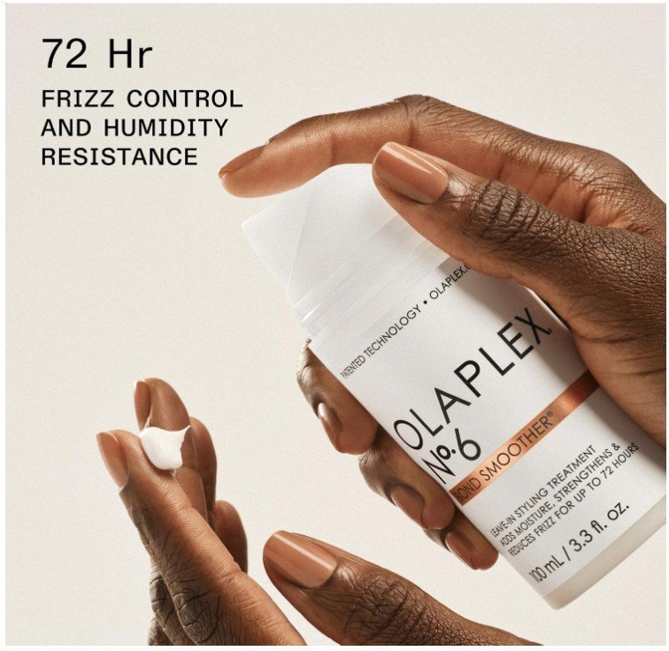 Olaplex No.6 Bond Smoother Изглаждащ крем без отмиване за възстановяване на увредена и третирана коса