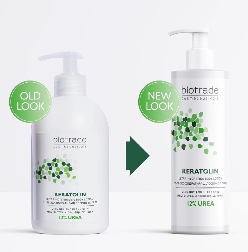 Biotrade Keratolin Body 12% Urea Дълбоко хидратиращ лосион за тяло с 12% уреа