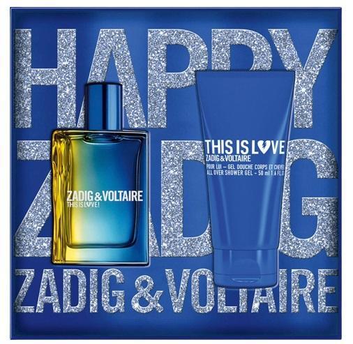 Zadig & Voltaire This is Love For Him Подаръчен комплект за мъже Zadig & Voltaire This is Love For Him Подаръчен комплект за мъже