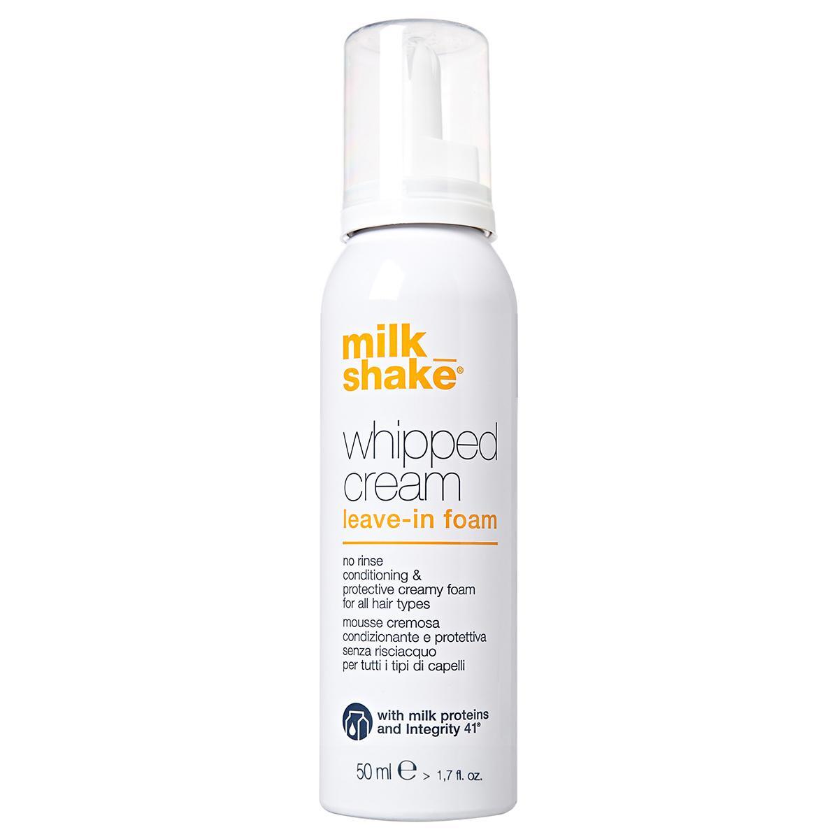 Milk Shake Conditioning Whipped Cream Сметана с млечен протеин за всеки тип коса Milk Shake Conditioning Whipped Cream Сметана с млечен протеин за всеки тип коса