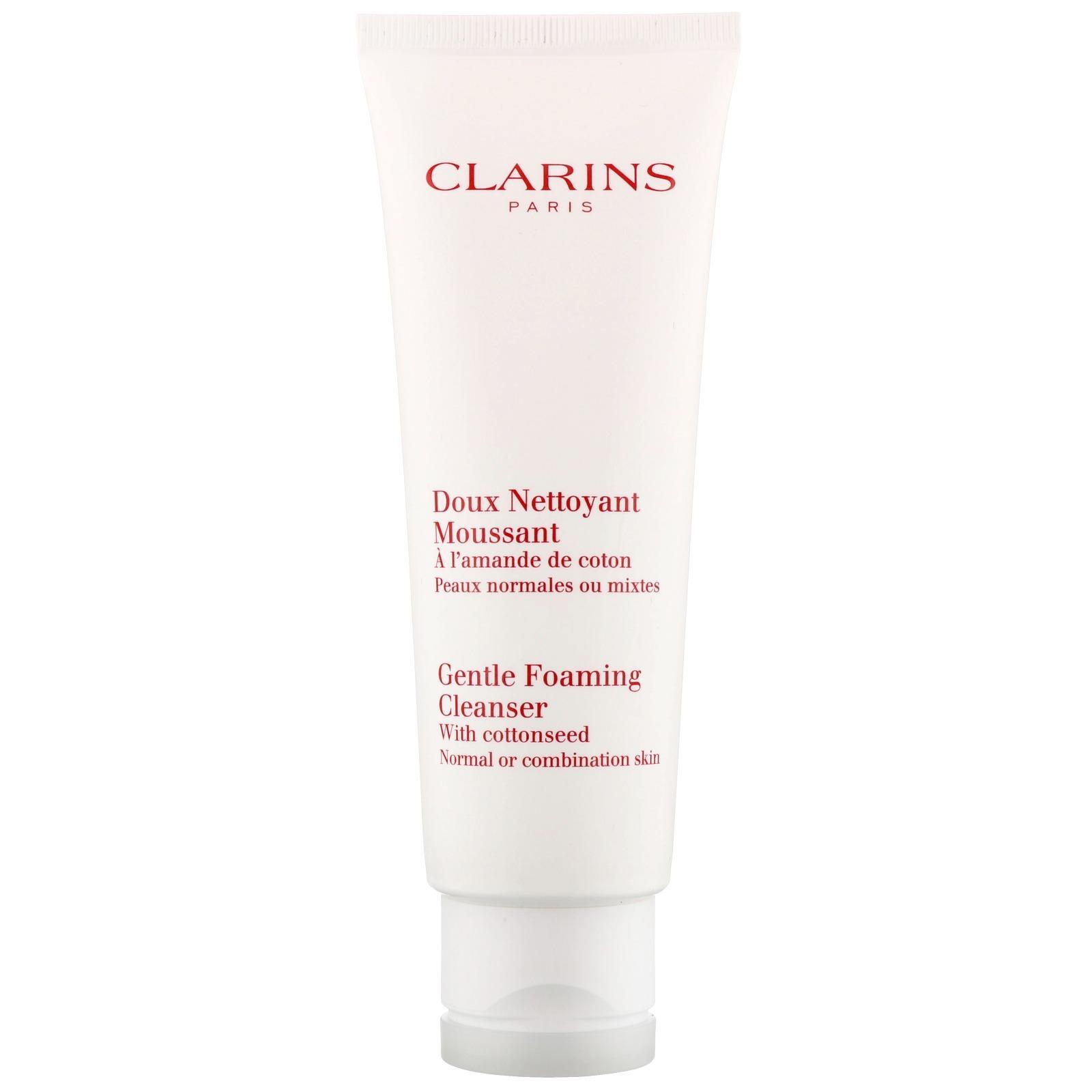 Clarins Gentle Foaming Cleanser with Cottonseed Почистваща пяна за лице без опаковка Clarins Gentle Foaming Cleanser with Cottonseed Почистваща пяна за лице без опаковка