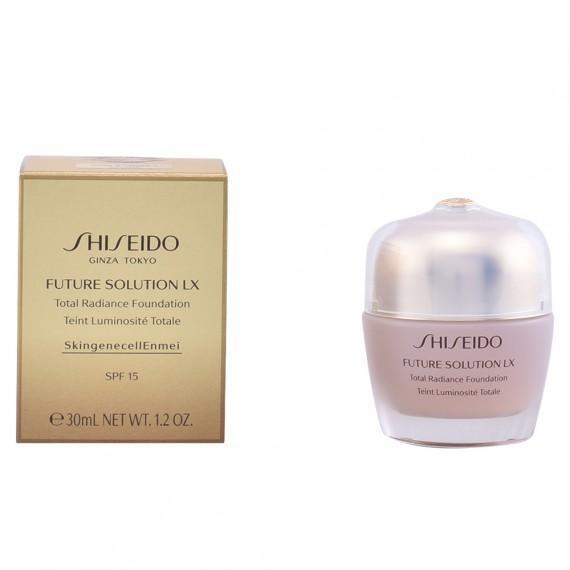 Shiseido Future Solution LX Total Radiance Foundation Фон дьо тен против поява на признаци на стареене със слънцезащитен фактор