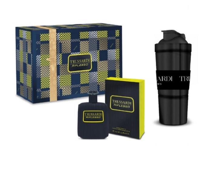 Trussardi Riflesso Blue Vibe Подаръчен комплект за мъже Trussardi Riflesso Blue Vibe Подаръчен комплект за мъже