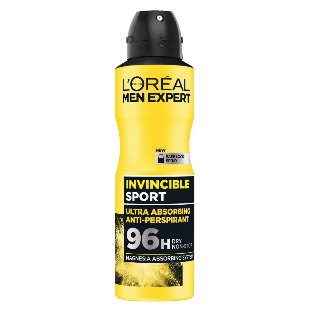 L\'Oréal  MEN EXPERT Спрей INVINCIBLE SPORT 96h 150мл