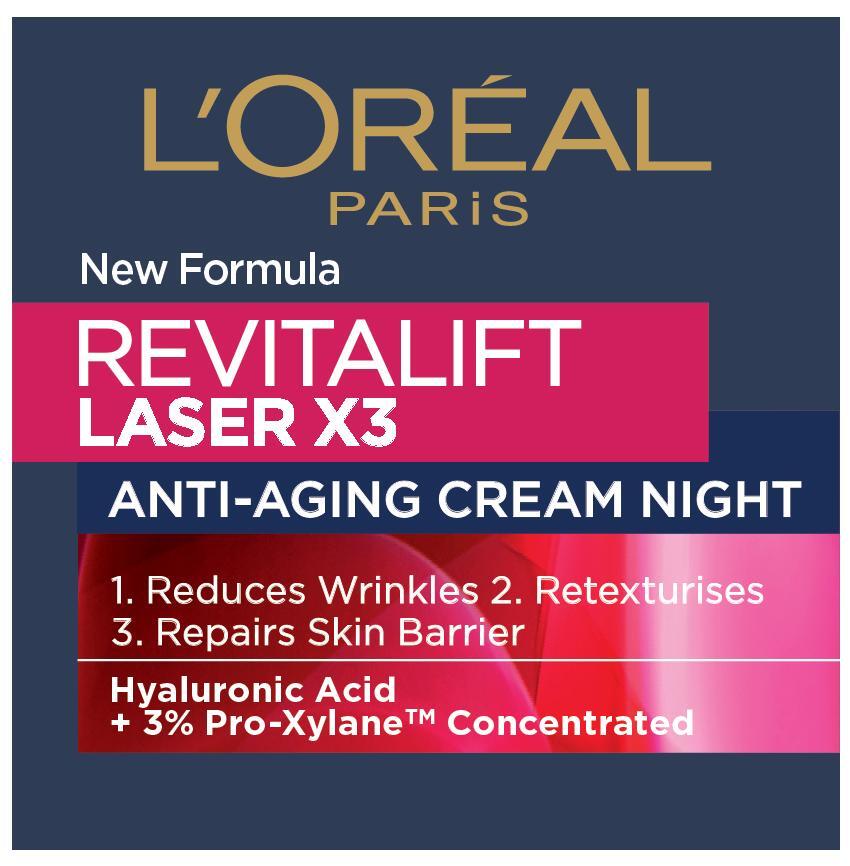 L\'Oréal  DERMO REVITALIFT LASER Нощен крем 50мл