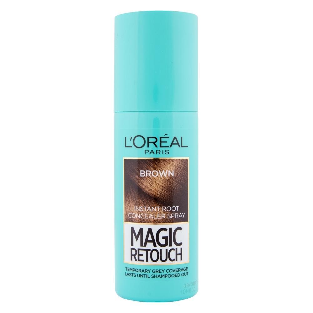 L\'Oréal  MAGIC RETOUCH Спрей за прикриване на бели корени 3 LIGHT BROWN