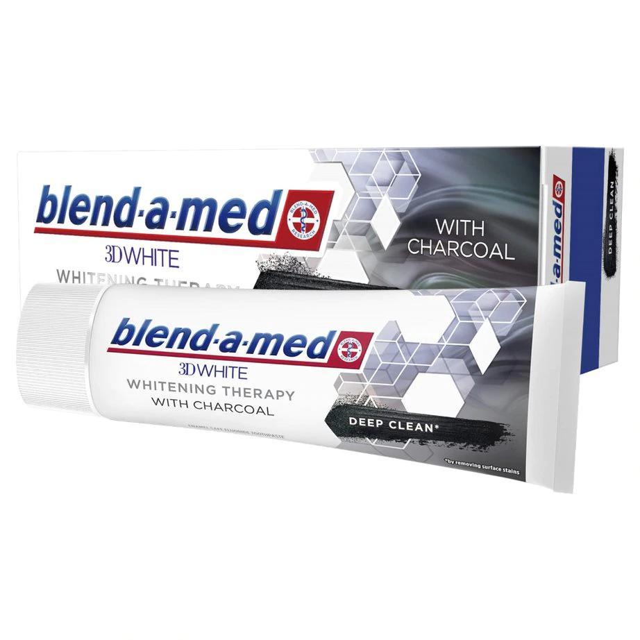 Blend-a-med 3D White Whiten Therapy Charcoal Паста за зъби