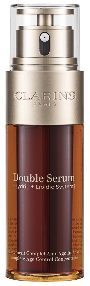 Clarins Double Serum Complete Age Control Concentrate Двоен серум за лице без опаковка