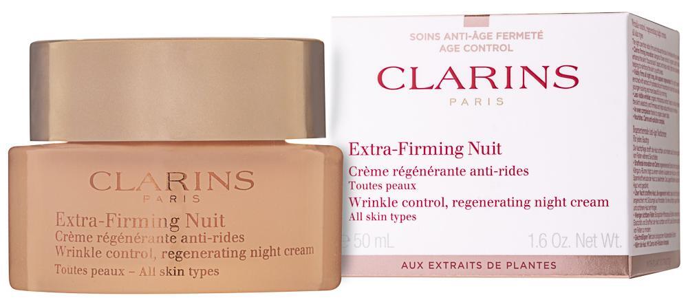 Clarins Extra Firming Nuit Нощен стягащ крем за лице против бръчки за всеки тип кожа