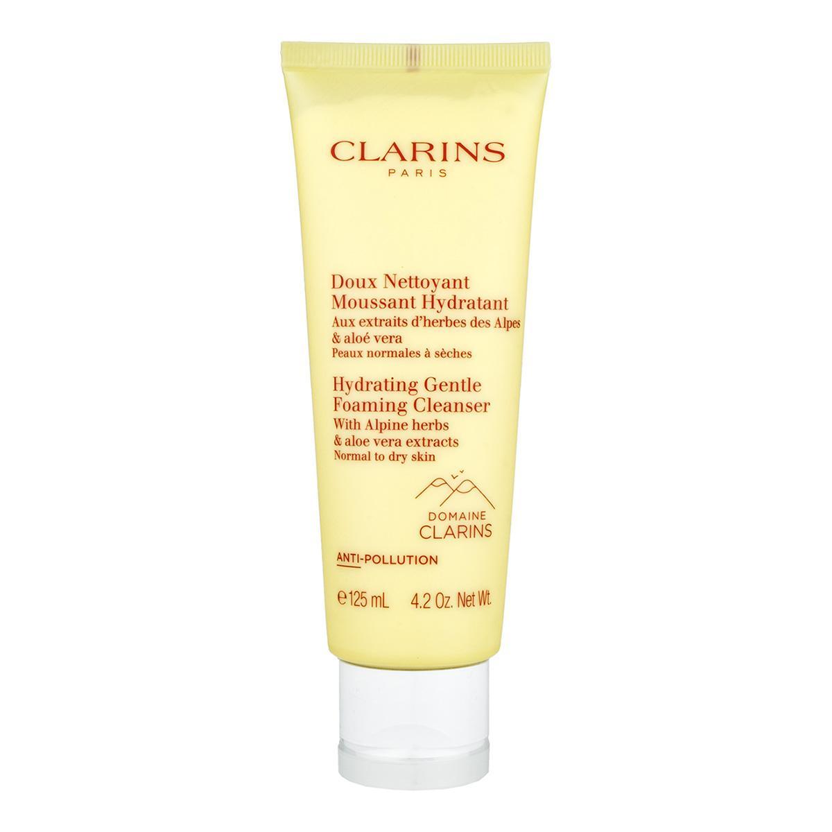 Clarins Purifying Gentle Foaming Cleanser With Alpine Herbs & Aloe Vera Extracts Почистваща пяна за нормална към суха кожа без опаковка Clarins Purifying Gentle Foaming Cleanser With Alpine Herbs & Aloe Vera Extracts Почистваща пяна за нормална към суха кожа без опаковка