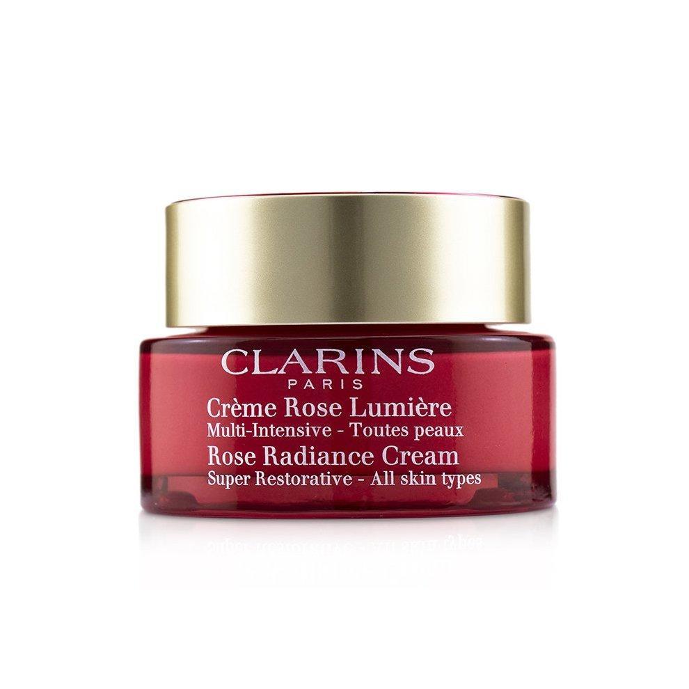 Clarins Super Restorative Rose Radiance Изглаждащ и възстановяващ крем за всеки тип кожа без опаковка