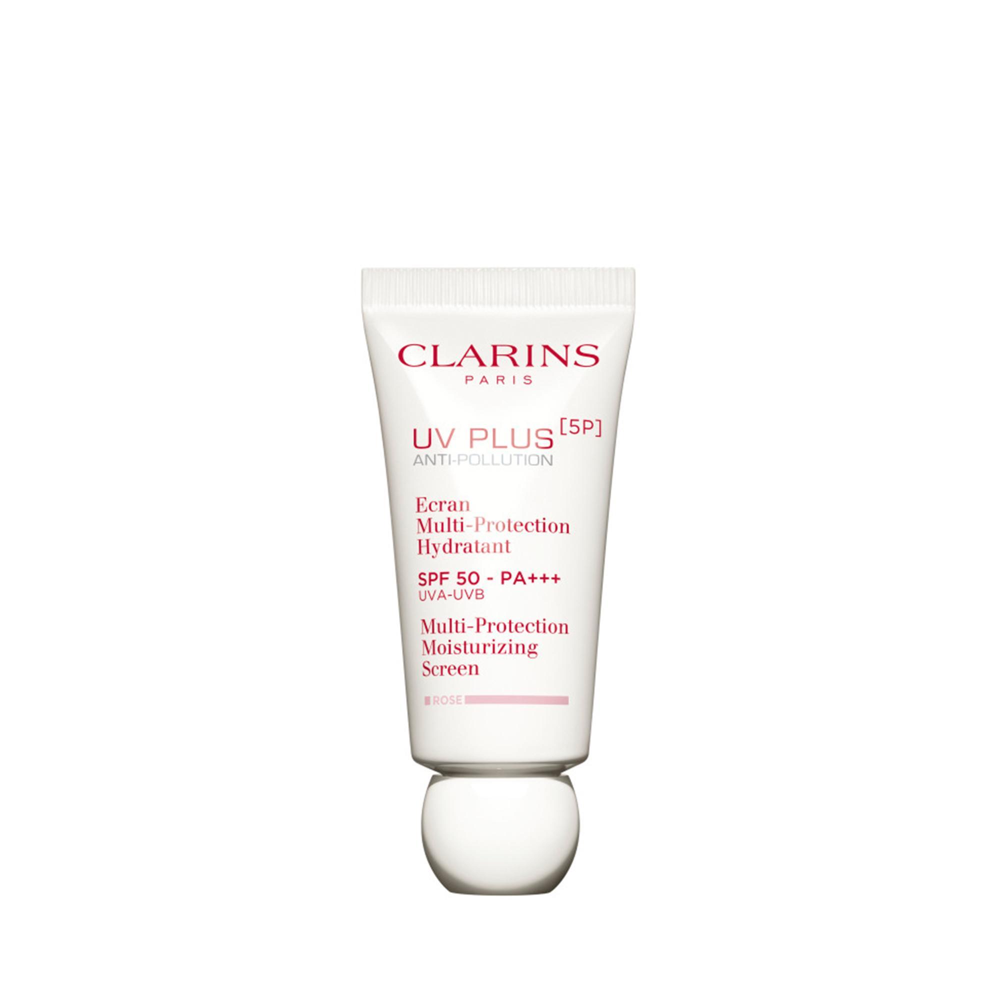 Clarins UV Plus Multi-Protection Moisturizing Screen SPF50 Rose Хидратиращ крем с UV защита без опаковка
