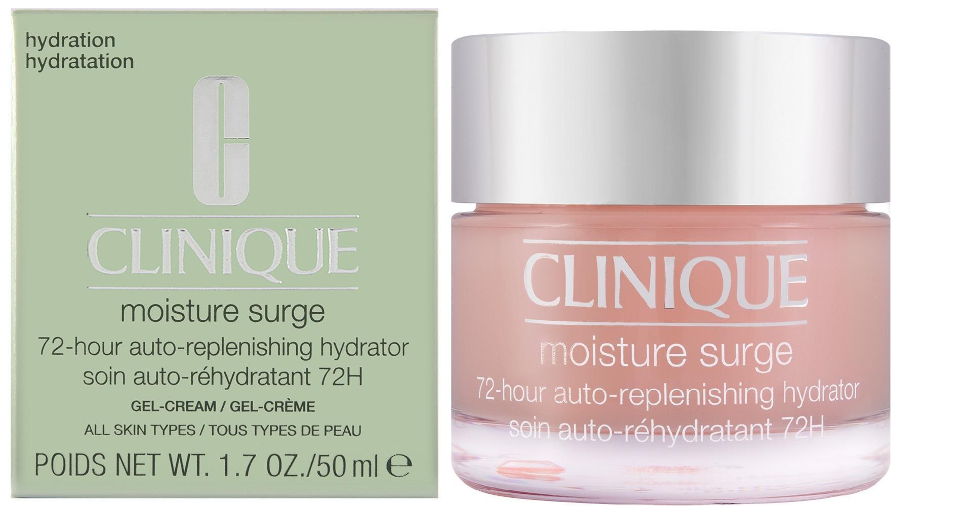 Clinique Moisture Surge 72-Hour Auto-Replenishing Hydrator Интензивен хидратиращ крем-гел за суха кожа