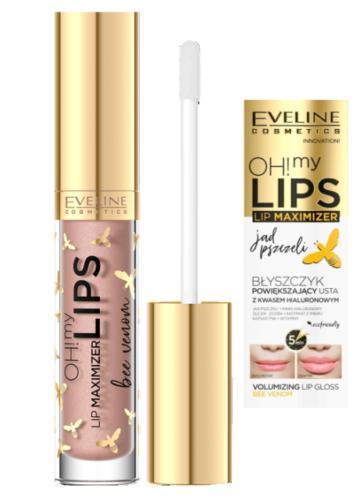 Eveline Oh! My Lips - Lip Maximizer Гланц за уголемяване на устни - Пчелна отрова