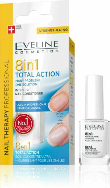 Eveline Total Action Intensive Интензивен балсам за нокти 8 в 1