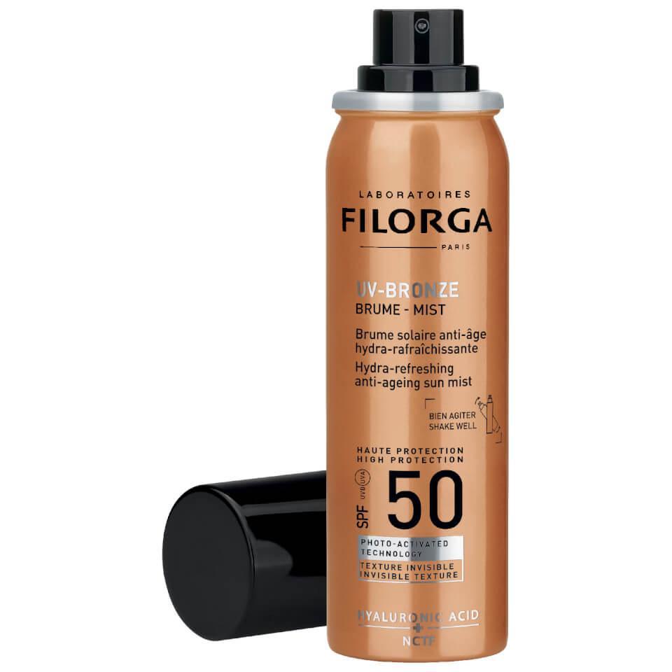 Filorga UV Bronze Hydra Refreshing Anti Ageing Sun Mist SPF 50 Освежаващ спрей за лице с подмладяващ ефект и висока защита