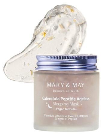 Mary & May Calendula Peptide Ageless Sleeping Mask Нощна маска за лице с невен и пептиди