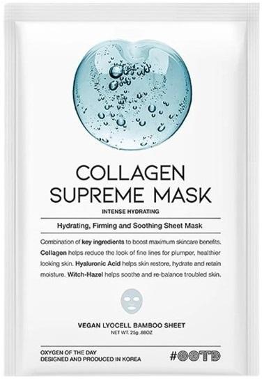 OOTD Collagen Supreme Mask Хидратираща и стягаща маска за лице с колаген