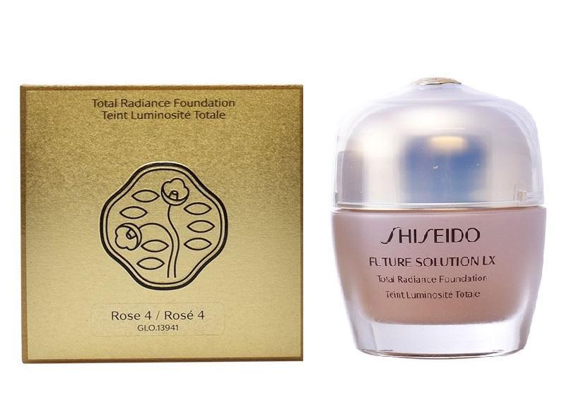 Shiseido Future Solution LX Total Radiance Foundation Rose 4 Подмладяващ фон дьо тен