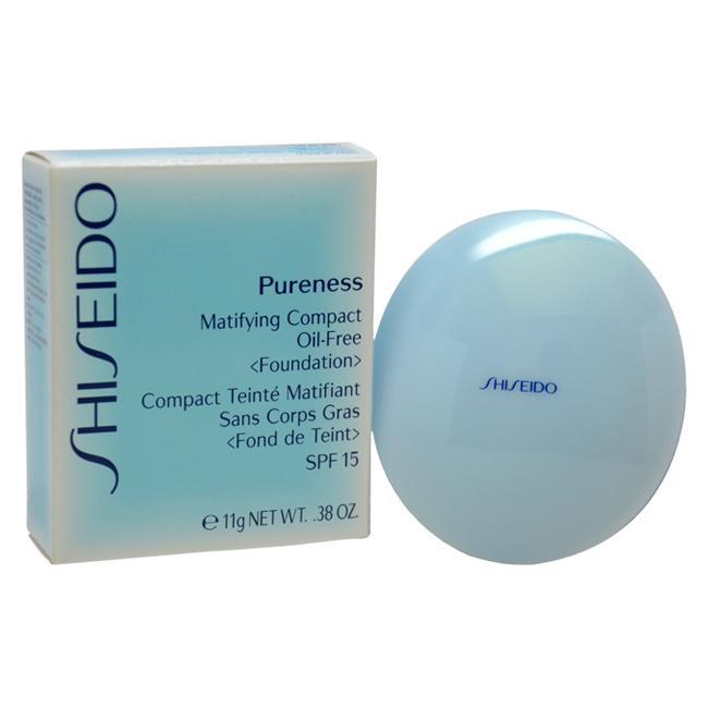 Shiseido Pureness Matifying Compact Oil Free Foundation SPF15 Компактна матираща пудра със слънцезащитен фактор